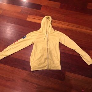 Butter zip up sweatshirt